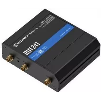 Router Teltonika Networks RUT241 WiFi 4G, router móvil LTE con Wi-Fi y puertos Ethernet