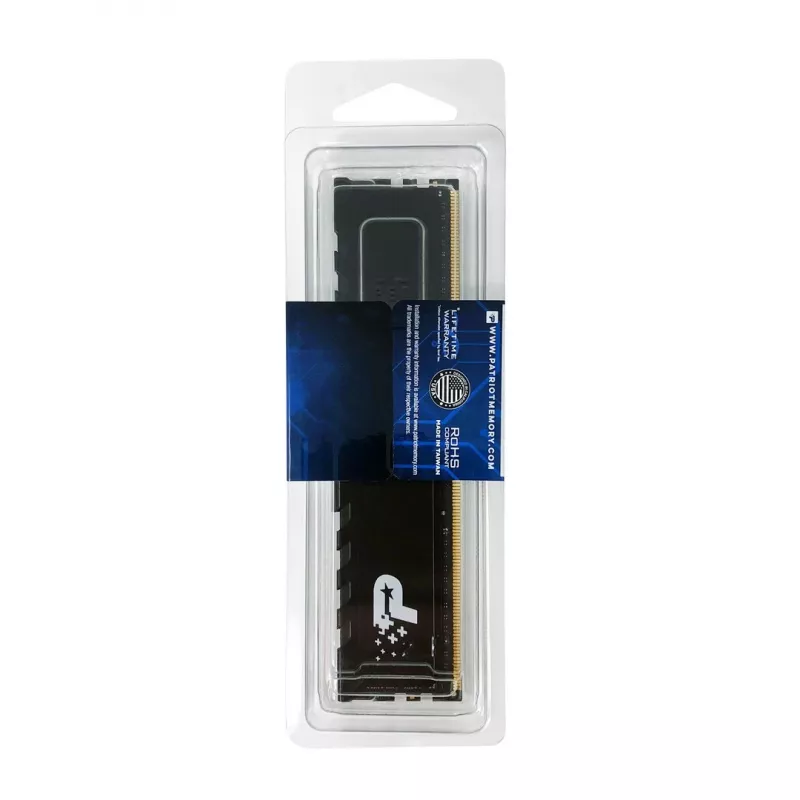 RAM de sobremesa PATRIOT Premium negra DDR4 32 GB 3200 MHz CL22 1x32 GB 37 mm de altura