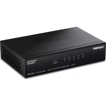 TRENDnet SWITCH 2.5G DE 5 PUERTOS - Switch (TEG-S351)