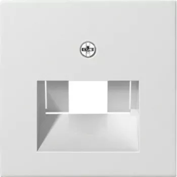 Placa de pared / tapa de interruptor Gira 027003, blanca, diseño convencional, 1 elemento