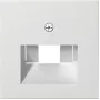 Placa de pared / tapa de interruptor Gira 027003, blanca, diseño convencional, 1 elemento