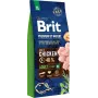 Pienso seco para perros Brit Premium by Nature Adult XL 15 kg — pollo y salmón, 28 % proteína, 16 % grasa