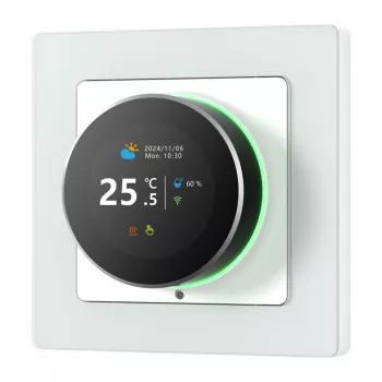 Termostato inteligente Avatto WT20R-WH-3A-W WiFi — termostato de ambiente con WLAN y modos de ahorro energético