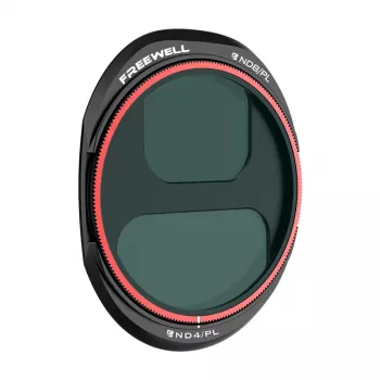 Filtro híbrido ND8/PL Freewell para DJI Mavic 4 Pro — densidad neutra de 3 pasos con polarizador circular