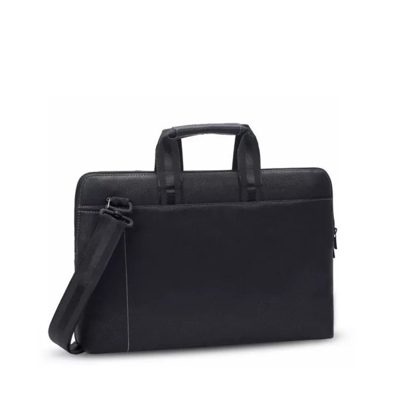 Rivacase Orly 8930 funda para portátil de 15,6 pulgadas (39,6 cm), PU, negra
