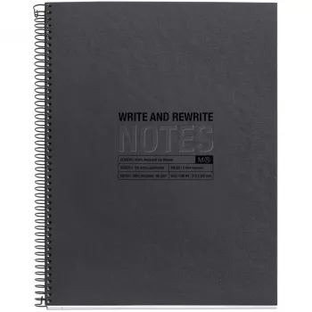 Cuaderno MAUL A602790 A4 120 hojas negro