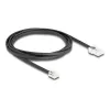 Cable de teléfono DeLOCK 88036 RJ45 a RJ11 2 m negro