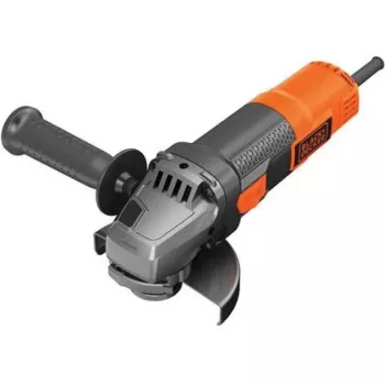 Amoladora angular Black & Decker BEG220, 900 W, disco de 125 mm, 12.000 rpm, husillo M14, cable de 2 m