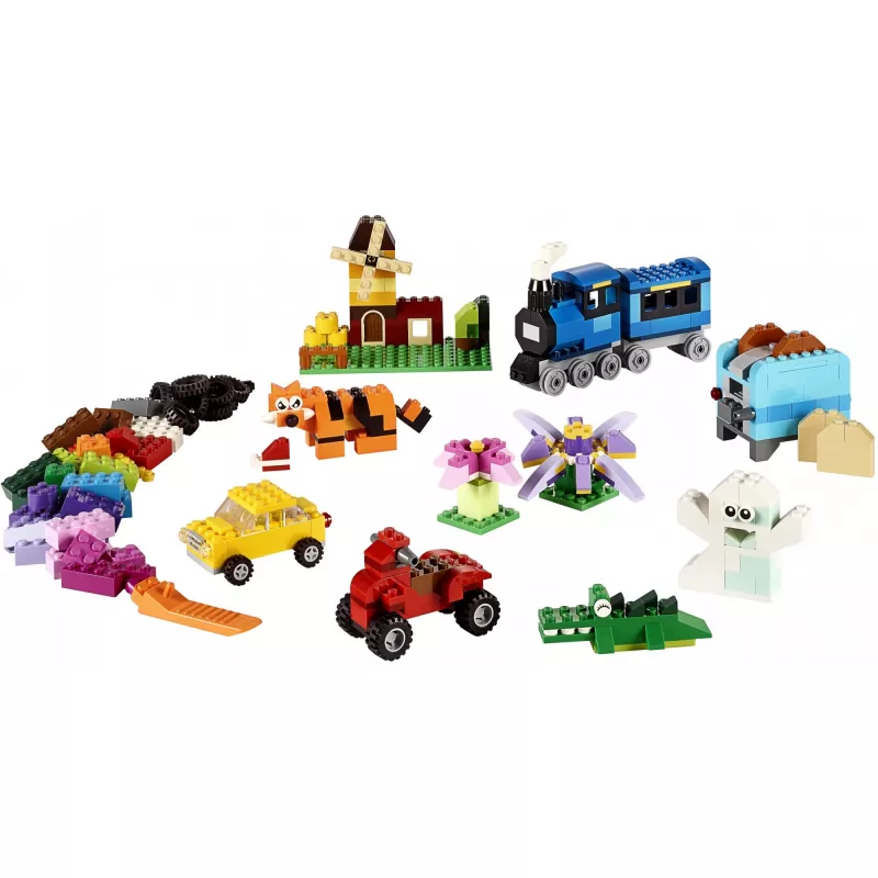 LEGO 10696 Classic Medium Creative Brick Box – fácil almacenamiento, ladrillos de colores, set de construcción para niños y niñas a partir de 4 años