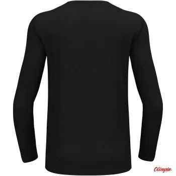 Camiseta Odlo BL TOP Crew Neck L/S MERINO 200 hombre, talla M, negra