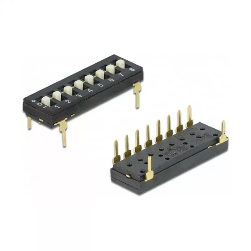 Interruptor DIP DeLOCK 66306 accesorio para placa de circuito impreso (PCB)