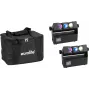 EUROLITE juego de 2x AKKU MBT-3 Spot MK2 con bolsa blanda