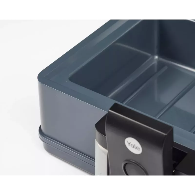 Caja de seguridad ignífuga Yale YFC/154/KB1 5 l plástico gris