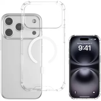 Funda Border 4smarts Ibiza para Apple iPhone 17 Pro Max 17,5 cm Transparente