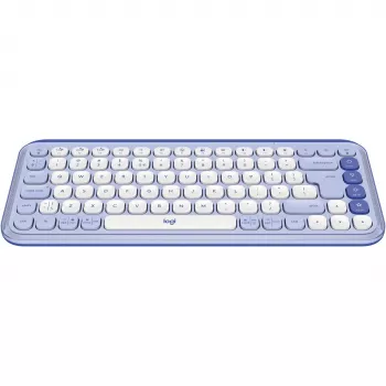 Logitech Teclado Logitech POP ICON KEYS OFF White Lilac US