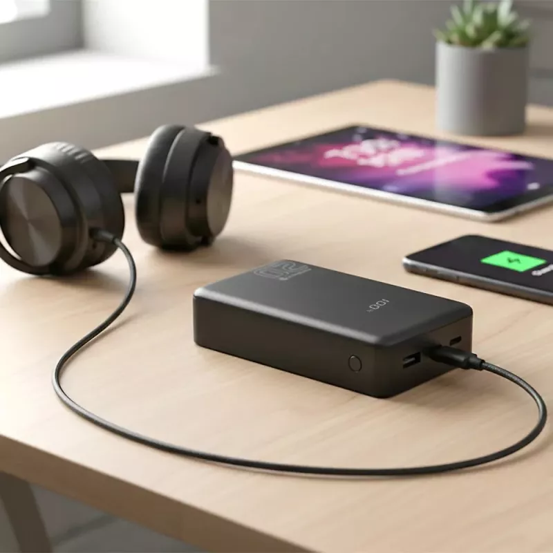 Batería externa everActive EB-22QB 20.000 mAh, 2× USB-C 20W, Quick Charge 4.0