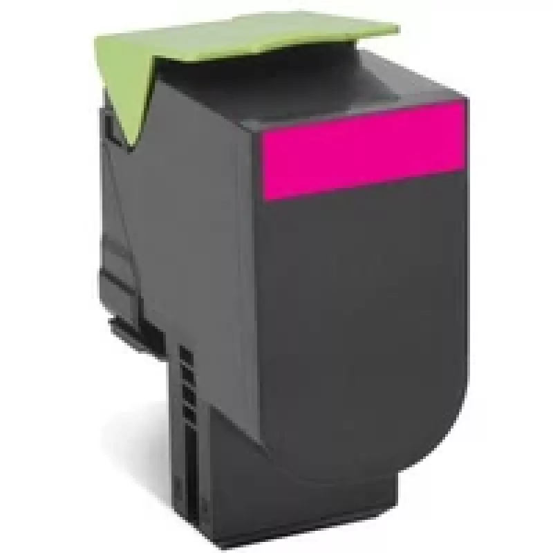 Lexmark 802SME cartucho de tóner (80C2SME), magenta, 2.000 páginas