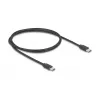 DELOCK 66941 Cargador inalámbrico 3 en 1 para smartphone smartwatch auriculares USB Type-C 15 W interior negro