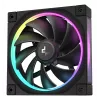 DeepCool FL12 3-in-1 ventiladores de caja de 120 mm (3 uds.), 500-2150 rpm, rodamiento dinámico de fluido, 32 dB, negros
