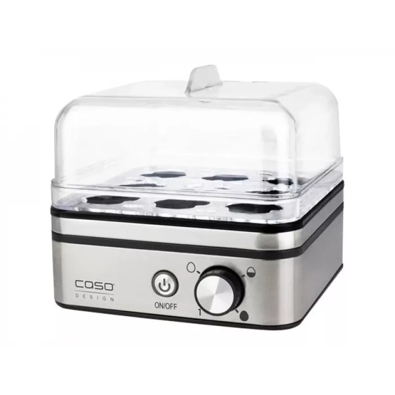Caso | Hervidor de huevos | E9 | Acero inoxidable | 400 W | Funciones 13 niveles de cocción