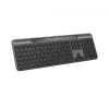 Teclado Logitech RF inalámbrico Bluetooth QWERTZ alemán grafito 920-013773