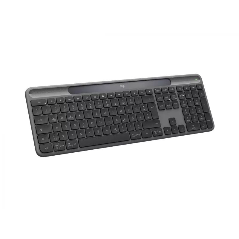 Teclado Logitech RF inalámbrico Bluetooth QWERTZ alemán grafito 920-013773