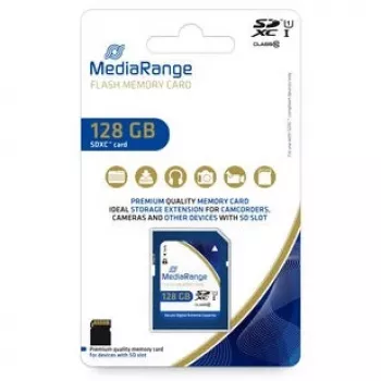 Tarjeta de memoria MediaRange 128GB SDXC UHS-I Class 10 MR969