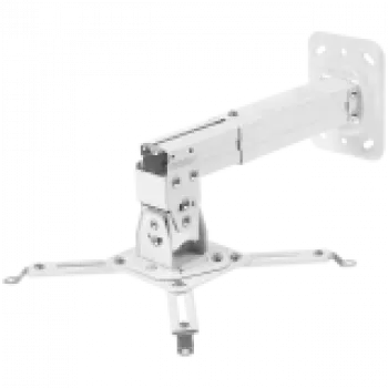 Soporte de techo/pared para proyector ONKRON K3A — blanco, carga máx. 10 kg, 130×390×102 mm