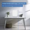 Beurer TL 85 lámpara de luz diurna, 14000 lux, LED, sin parpadeo, sin UV, temporizador, blanca
