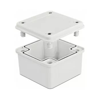 Carcasa DeLOCK carcasa de instalación IP65 impermeable 96 x 96 x 60 mm gris