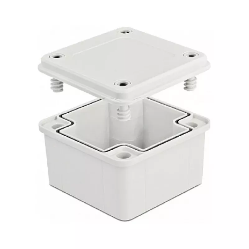 Carcasa DeLOCK carcasa de instalación IP65 impermeable 96 x 96 x 60 mm gris