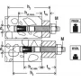 Fischer FAZ II Plus 10/30 anclaje de perno 115 mm 10 mm 564581 25 uds. (564581)