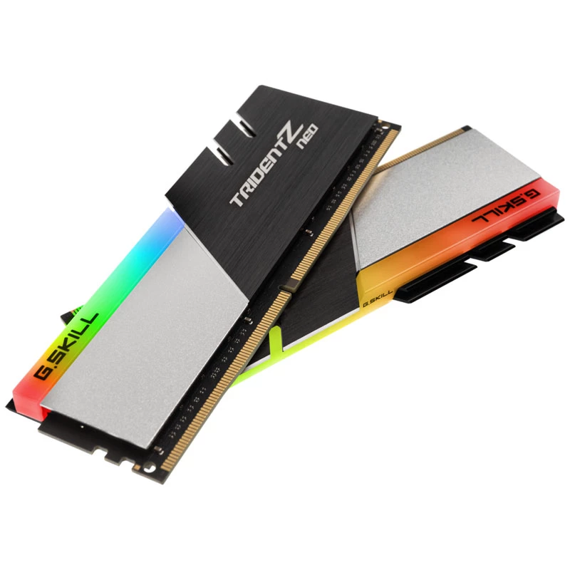 DIMM 16 GB DDR4-3600 (2x 8 GB) Dual-Kit, Memoria RAM negra/plata, F4-3600C16D-16GTZNC, Trident Z Neo, INTEL XMP