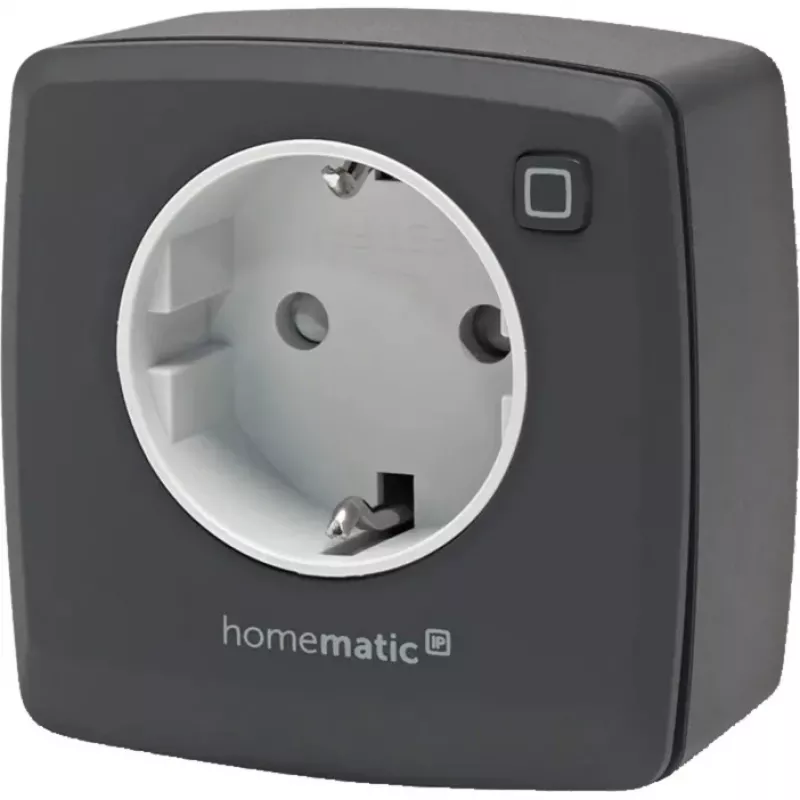 eQ-3 AG Homematic IP 161613A0, interior, antracita, plástico, IP20, IP20, 70 mm