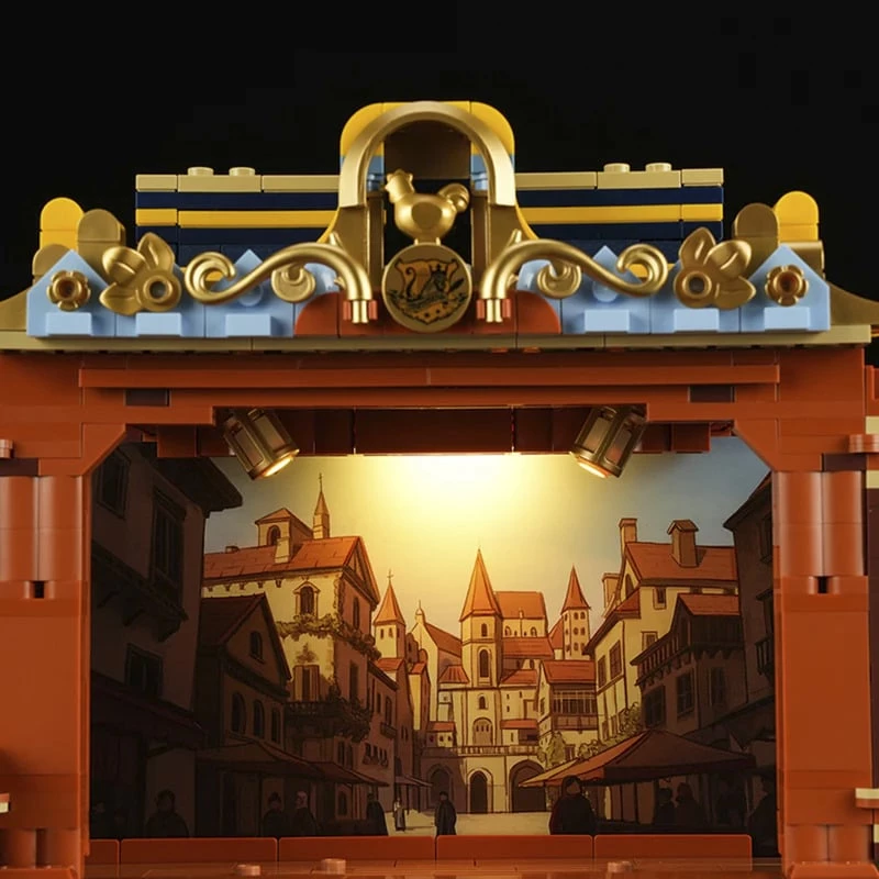 Mittelalterliche Truppenkutsche, juguete de construcción