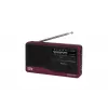 Radio portátil Eltra Asia negra — modelo receptor compacto AM/FM