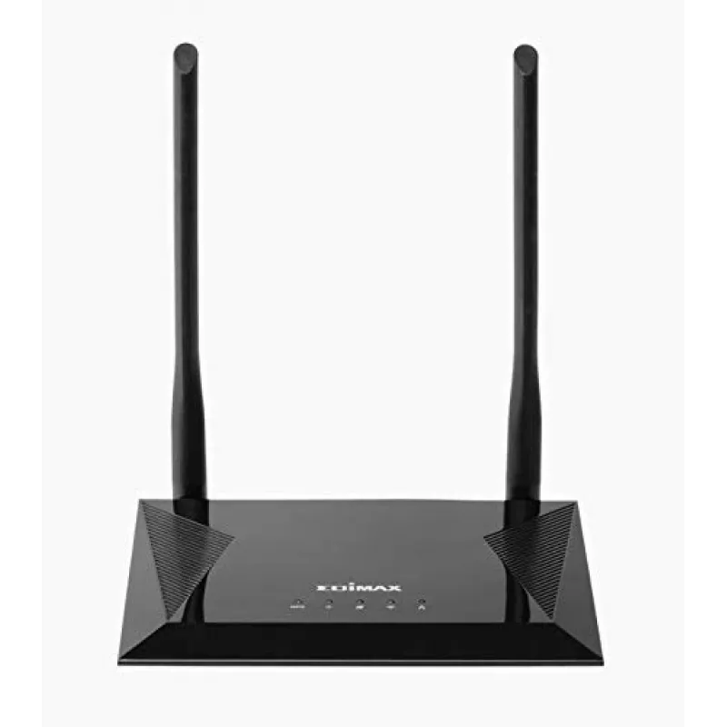 Router inalámbrico Edimax N300 Fast Ethernet Banda única (2,4 GHz) Negro