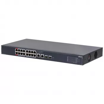 Dahua Technology SG4020LP Switch de red gestionado L2 Gigabit Ethernet (10/100/1000) Power over Ethernet (PoE) negro
