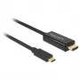 Adaptador de cable de vídeo DeLOCK 85260 USB Type-C HDMI 3 m negro