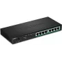 TRENDnet TPE TG83 - Switch - 8 x 10/100/1000 (PoE+) - Sobremesa, montaje en pared - PoE+ (65 W)
