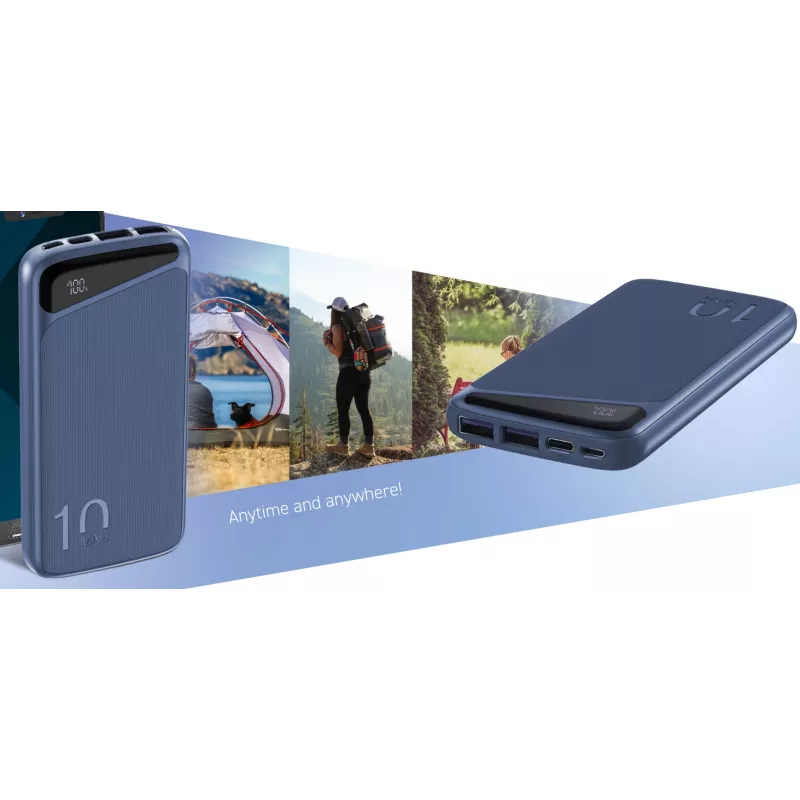 Batería externa portátil Navitel PWR10 MX AZUL 10000 mAh