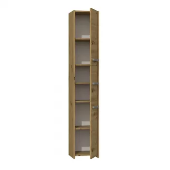 Armario de almacenamiento de baño Topeshop S33 ARTISAN roble