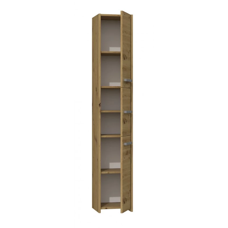 Armario de almacenamiento de baño Topeshop S33 ARTISAN roble