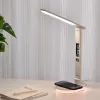 Lámpara de mesa Hawk HW-LAMP03 blanca RGB — lámpara de escritorio LED ajustable con iluminación RGB