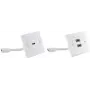 Toma HDMI ShiverPeaks BS79510-1 blanca