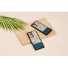 Funda para móvil Man and Wood para Samsung Galaxy Note 20 Ultra — Flor azul sobre negro