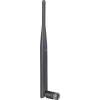 DeLOCK antena WLAN - antena - 5 dBi (para 2,5 GHz), 5 dBi (para 5,825 GHz) - antena omnidireccional - negra (88393)