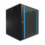 Armario de montaje en pared Extralink Rackmount cabinet 12U 600x600 negro