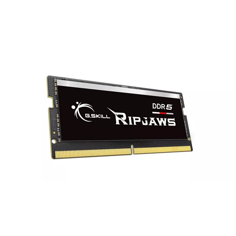 SO-DIMM 16 GB DDR5-5600, memoria negra, F5-5600S4645A16GX1-RS, Ripjaws, INTEL XMP