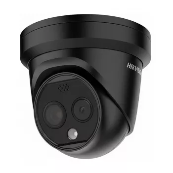 Cámara térmica Hikvision DS-2TD1228-2/QA(NEGRO) 256×192 bi-espectral DeepinView